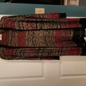 Knee length Hooded Cardigan